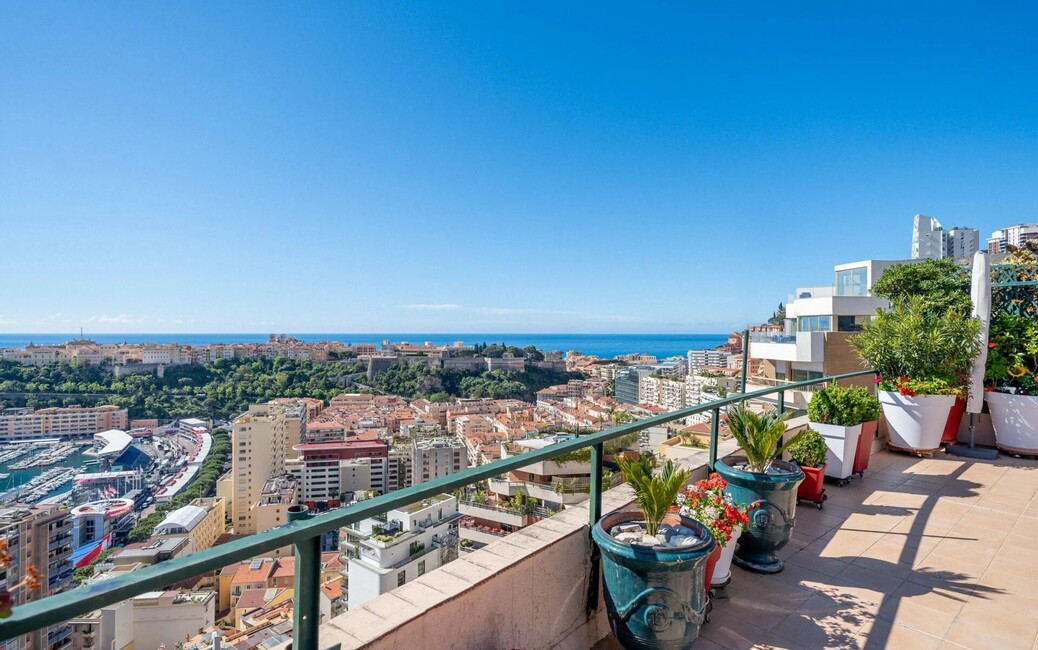 Palais du Soleil - Bourgeois Penthouse - Vue Mer Panoramique, Moneghetti, Monaco - 2